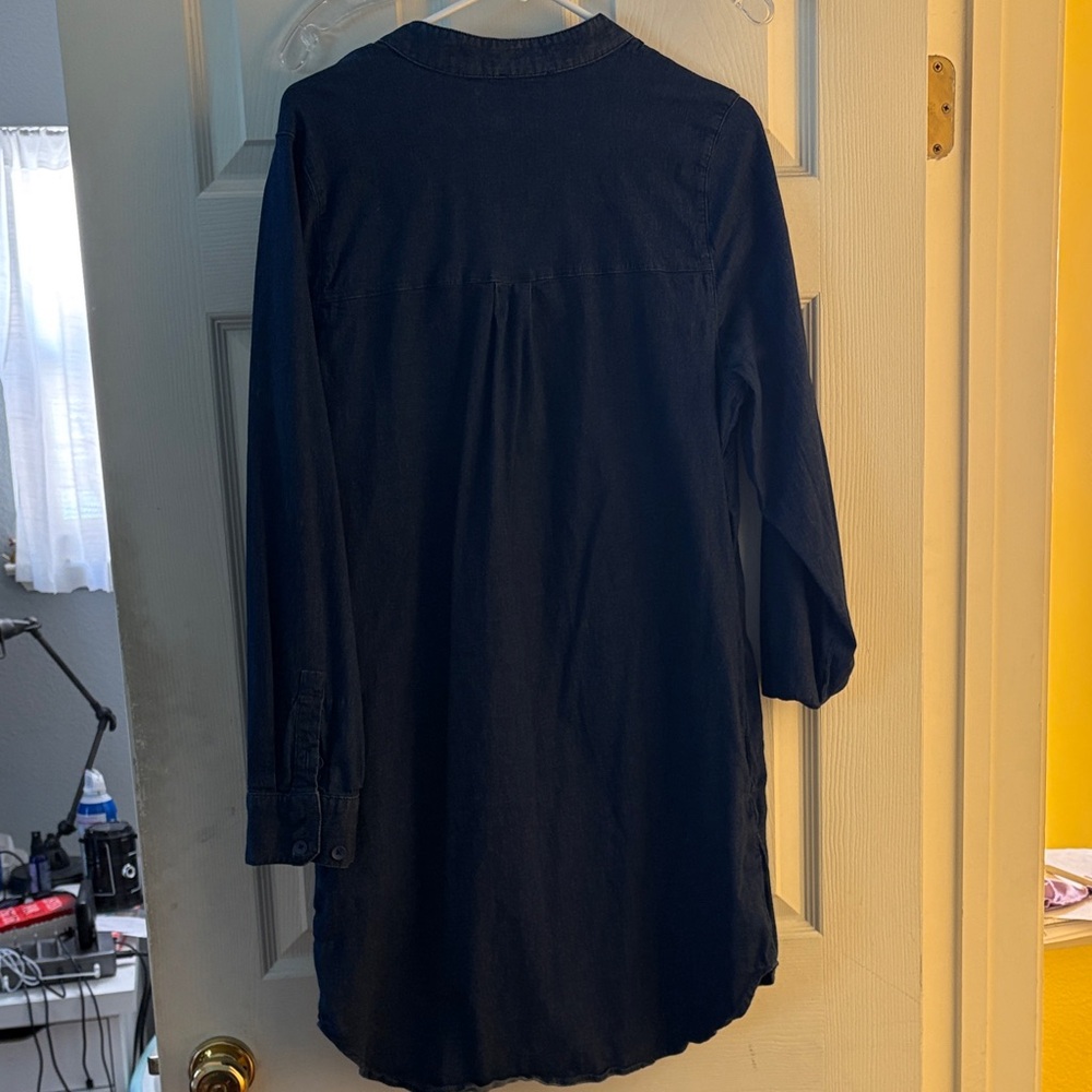 Universal Standard Navy Long Sleeve Dress - Picture 3 of 3